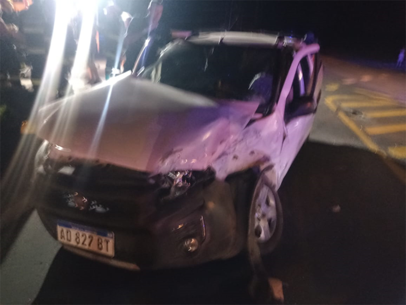 Otro accidente en el cruce de las rutas 33 y 60: Van ? - Infoecos
